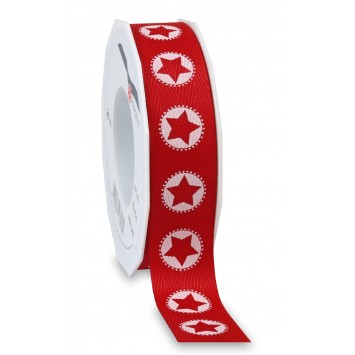 Ribbon Eco Friendly New Life Red Star 7062520-709